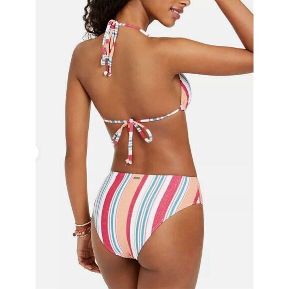 New. ROXY stripe bikini set. M-top/S-bottom.  . Retails $119 - Picture 5 of 9